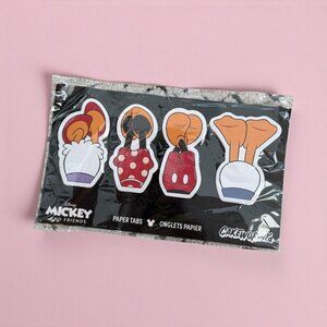 DISNEY Mickey & Friends Set of 4 Sticky Notepads NEW NWt